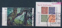 BRD 3410,3412 (kompl.Ausg.) Gestempelt 2018 Harz Urwald, Norddeutscher Postbezi (10352031 - Gebraucht