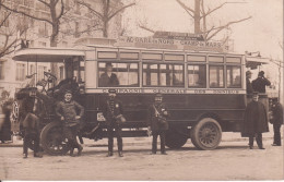 PARIS(10 Em ARRONDISSEMENT) OMNIBUS(CARTE PHOTO) GARE DU NORD_CHAMP DE MARS - Arrondissement: 10