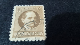 CUBA- 1920--35-  10  C.    DAMGALI - Gebruikt