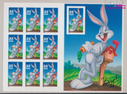 USA 2829BA FB Folienblatt (kompl.Ausg.) Postfrisch 1997 Comicfigur - Bugs Bunny (10368284 - Nuovi