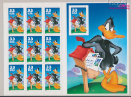 USA 3114B/BA FB Folienblatt (kompl.Ausg.) Rechte Marke Ohne Stanzung Postfrisch 1999 Comicfigur- Daffy Duck (10368254 - Nuovi