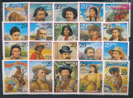 USA 2506-2525 (kompl.Ausg.) Postfrisch 1994 Amerikanischer Westen (10348671 - Nuovi