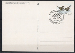 Martin Mörck. Denmark 1994. Native Animals. Michel 1086. Card. Special Cancel. - Autres & Non Classés