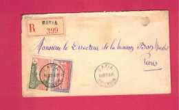 Lettre Recommandée De 1938 - YT N° 129 Et 134 - Storia Postale