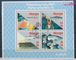 Norwegen Block8 (kompl.Ausg.) Gestempelt 1987 Berufsleben (10343750 - Oblitérés