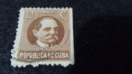 CUBA- 1920--35-  10  C.    DAMGALI - Gebruikt