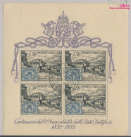 Vatikanstadt Block1 (kompl.Ausg.) Gestempelt 1952 Briefmarken (10368192 - Usados