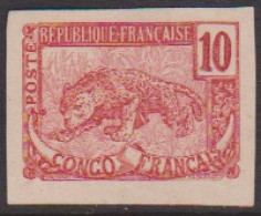 Congo  31g(*) Variété Essai Non Dentelé - Altri & Non Classificati