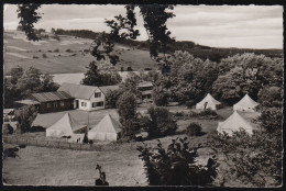 D-35759 Driedorf - Heisterberg - Jugendheim Des Dillkreises - Zeltlager - Siehe Landpoststempel 6349 Helsterberg ! - Giessen