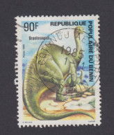 Benin 1985, Dinosaur, Fine Used Stamp - Prehistóricos