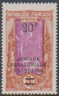 Congo 105a** Variété Sans Point Après Le F - Autres & Non Classés