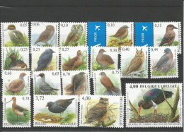 Lot Allemaal Verschillende Buzin Vogels In  EURO ( 3 ) Postfris Zonder Scharnier ** - Collections