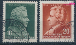 DDR 510-511 (kompl.Ausg.) Gestempelt 1956 Wolfgang Amadeus Mozart (10357019 - Oblitérés