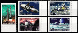 1969 Seychelles Apollo XI The Man On The Moon Space Set MNH** Tr148 - Afrique