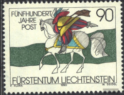 Liechtenstein 1004 (complete Issue) Unmounted Mint / Never Hinged 1990 Postal Connections - Ungebraucht