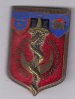 Service Santé 10e Rég Militaire  - Insigne émaillé  Drago G. 1962 - Servicios Medicos