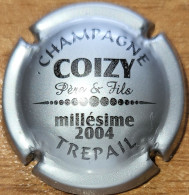 Capsule Champagne COIZY Père & Fils Série Millésime 2004 Argent Nr 10c - Otros & Sin Clasificación