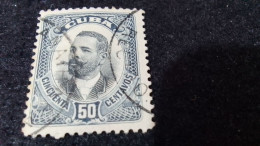CUBA- 1950--55-  50  C.    DAMGALI - Used Stamps