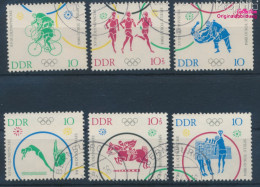 DDR 1039-1044 (kompl.Ausg.) Gestempelt 1964 Olympiade (10356968 - Used Stamps