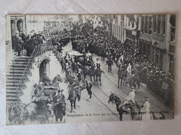 Gand , Innauguration De La Halle Par Le Roi Des Belges - Gent