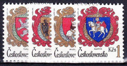 ** Tchécoslovaquie 1984 Mi 2754-7 (Yv 2573-6), (MNH)** - Ungebraucht