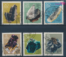 DDR 1468-1473 (kompl.Ausgabe) Gestempelt 1969 Minerale (10356922 - Usati