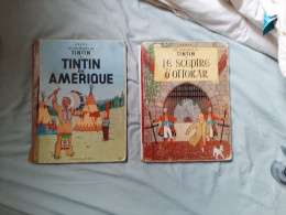2 Albums Tintin B30 Et B35 - Tintin