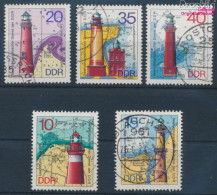 DDR 1953-1957 (kompl.Ausg.) Gestempelt 1974 Leuchttürme (10356877 - Oblitérés