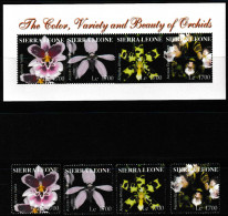 SIERRA LEONA  2004  MNH  "ORCHIDS" - Orchidées