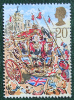 Lord Mayor LONDON WAR HORSE MILITARY Mi 1232 1989 Used Gebruikt Oblitere ENGLAND GRANDE-BRETAGNE GB GREAT BRITAIN - Oblitérés