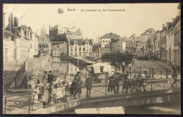 GENT, De Lievekaai En Het Gravenkasteel, Komp. Reserve-inf.-Regt. No. 229, Feldpost 1917 - Gent