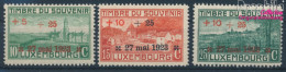 Luxemburg 144-146 (kompl.Ausg.) Postfrisch 1923 Kriegerdenkmal (10363303 - Nuevos