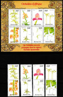 BURKINA FASO  2002  MNH  "ORCHIDS" - Orchideen