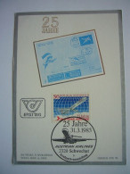 Avion / Airplane / AUSTRIAN AIRLINES / Douglas MD-81 / 25 Jahre / 31.3.1983 / Carte Maximum - 1946-....: Ere Moderne