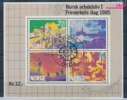 Norwegen Block5 (kompl.Ausg.) Gestempelt 1985 Berufsleben (10343753 - Gebruikt