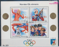 Norwegen Block12 (kompl.Ausg.) Gestempelt 1989 Winterolympiade (10343747 - Gebruikt