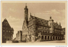 ROTHENBURG O.T., Rathaus, Foto AK - - Rothenburg O. D. Tauber