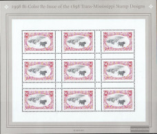 U.S. Block44 (complete Issue) Unmounted Mint / Never Hinged 1998 Trans-mississippi-exhibition - Hojas Bloque