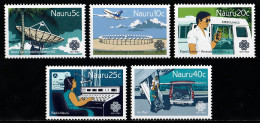 1983 Nauru Telecommunications Set MNH** Tr150 - Télécom