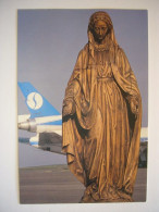 Avion / Airplane / SABENA / DC-10-30 / Holy Mary, Blessed Woman  Welcome At Brussels Airport Chapel / Airline Issue - 1946-....: Ere Moderne