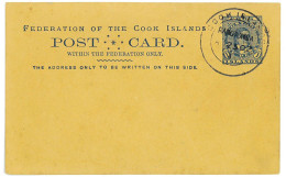 P2930 - COOK ISLANDS/RAROTONGA. VERY INTERESTING PIECE. COOK ISLAND POST CARD ENTIRE, H.G.NR.2, - Cookeilanden