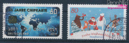 BRD 3494,3504 (kompl.Ausg.) Gestempelt 2019 50 Jahre Chipkarte, Weihnachten (10351995 - Gebraucht