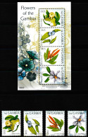 GAMBIA  2008  MNH  "FLOWERS" - Sonstige & Ohne Zuordnung