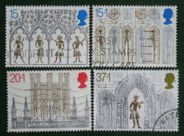 Natale Weihnachten Xmas Noel Kerst (Mi 1235-37 1239 1989 Used Gebruikt Oblitere ENGLAND GRANDE-BRETAGNE GB GREAT BRITAIN - Usados