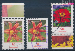 BRD 3509,3516,3535 (kompl.Ausg.) Gestempelt 2020 Blumen (10351985 - Used Stamps