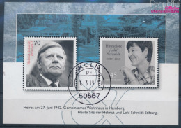 BRD Block83 (kompl.Ausg.) Gestempelt 2019 Helmut Und Hannelore Loki Schmidt (10352012 - Used Stamps