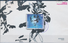 BRD Block85 (kompl.Ausg.) Gestempelt 2020 Ludwig Van Beethoven (10351981 - Used Stamps