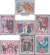 Monaco 1130-1136 (complete Issue) Unmounted Mint / Never Hinged 1974 Circus-Festival - Nuovi