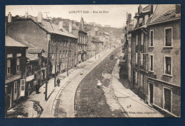 54. Longwy-Bas. Rue De Metz. Entrepôt De Bières Champigneulles. Cinéma. Atelier V. Marneffe, Papiers Peints. - Longwy