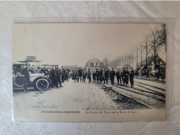 Rousbruggge-haringhe , La Station Du Train Sur La Route D'ypres - Other & Unclassified